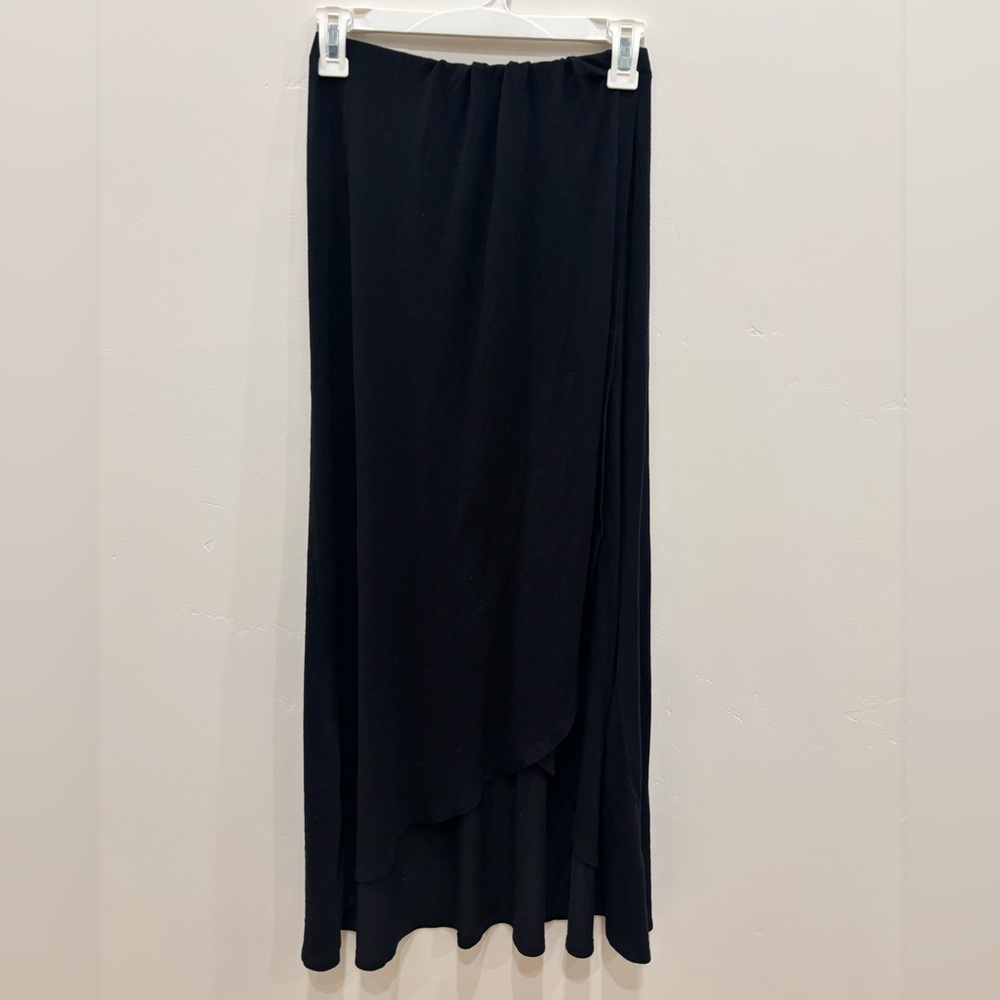 DownEast Black crossover skirt